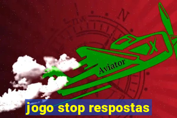 jogo stop respostas